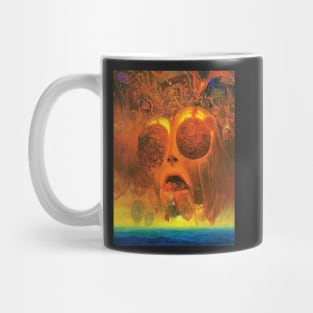 zdzislaw beksinski - Untitled (red Organism) by Zdzisław Beksiński Mug